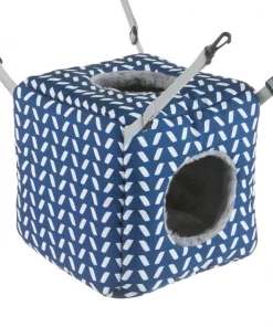 Frisco Small Pet Herringbone Plush Hanging Cube 9 Frisco Small Pet Herringbone Plush Hanging Cube -The Frisco Store 278120 PT2. SY630 V1629312098