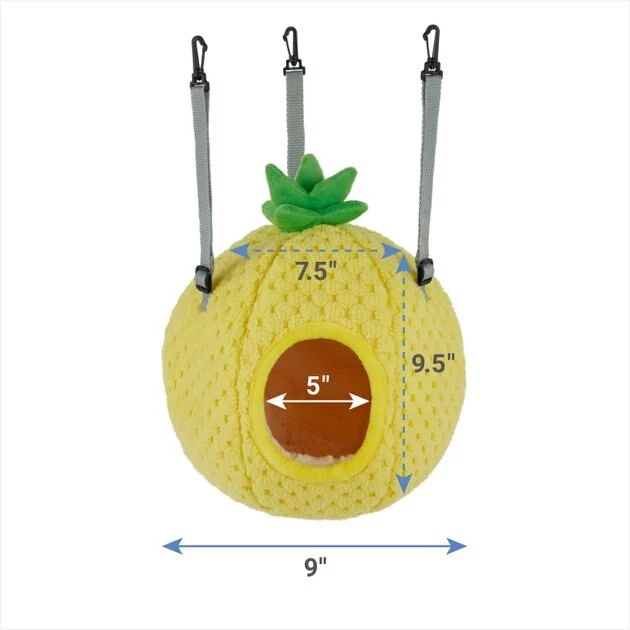 Frisco Small Pet Pineapple Hideaway 4 Frisco Small Pet Pineapple Hideaway - Image 2