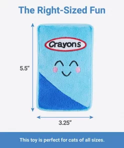 Frisco Crayon Box Plush Mice Cat Toy with Catnip, 5 count -The Frisco Store 279413 PT1. SY630 V1629824479