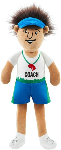 Frisco Gym Teacher Plush Squeaky Dog Toy 3 Frisco Gym Teacher Plush Squeaky Dog Toy