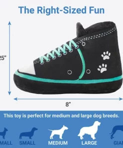 Frisco Sneakers Plush Squeaky Dog Toy, 2 count -The Frisco Store 279453 PT1. SY630 V1629824169