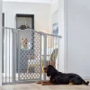 Frisco Metal Pattern Extra Wide Auto-close Dog Gate -The Frisco Store 280284 MAIN. SY630 V1627400802