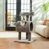 Frisco 35-in Real Carpet Cat Tree with Tunnel -The Frisco Store 282749 MAIN. SY630 V1623273762
