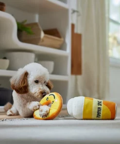 Frisco Fall Pumpkin Pie Latte & Donut Plush Squeaky Dog Toy, 2 count -The Frisco Store 285611 PT3. SY630 V1629725012