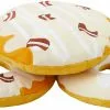 Frisco Maple Bacon Donuts Plush Squeaky Dog Toy, 3 count -The Frisco Store 285613 MAIN. SY630 V1629726669