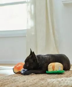 Frisco Pancakes & Maple Syrup Plush Squeaky Dog Toy, 2 count -The Frisco Store 285627 PT3. SY630 V1629725170