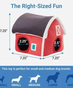 Frisco Farmhouse Hide & Seek Puzzle Plush Squeaky Dog Toy -The Frisco Store 285629 PT1. SY630 V1636990884