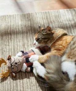 Frisco Hipster Moose Plush Kicker Cat Toy with Catnip -The Frisco Store 285647 PT3. SY630 V1629725375