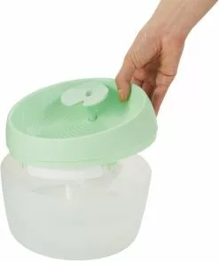 Frisco Whimsical Leaf Round Dog & Cat Fountain, 50-oz, Mint Green -The Frisco Store 285758 PT3. SY630 V1623428592