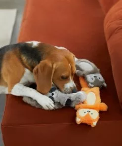 Frisco Forest Friends Stuffing-Free Skinny Plush Squeaky Dog Toy -The Frisco Store 286571 PT3. SY630 V1634318565