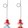 Frisco Nutcracker & Ballerina Bouncy Mouse Teaser Cat Toy with Catnip, 2 count -The Frisco Store 287279 MAIN. SY630 V1632775571