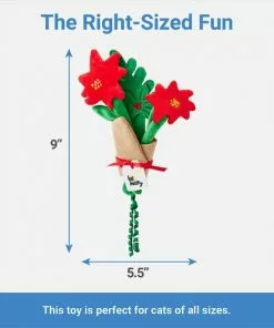 Frisco Flower Bouquet Plush Cat Toy with Catnip -The Frisco Store 287395 PT1. SY630 V1637704936