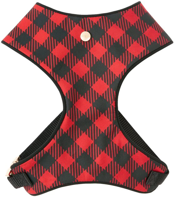 Frisco Fashion Over-The-Head Harness, Buffalo Plaid 3 Frisco Fashion Over-The-Head Harness, Buffalo Plaid