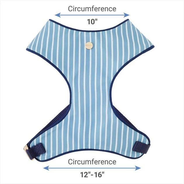 Frisco Fashion Over-The-Head Harness, Striped 4 Frisco Fashion Over-The-Head Harness, Striped - Image 2