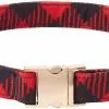 Frisco Fashion Collar, Buffalo Plaid