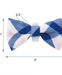 Frisco Fashion Bow, Pink Plaid -The Frisco Store 287531 PT1. SY630 V1631209136