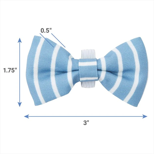 Frisco Fashion Bow, Striped 4 Frisco Fashion Bow, Striped - Image 2