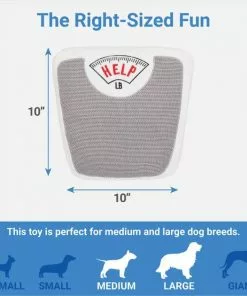 Frisco Scale Plush Squeaky Dog Toy -The Frisco Store 288911 PT1. SY630 V1640722655