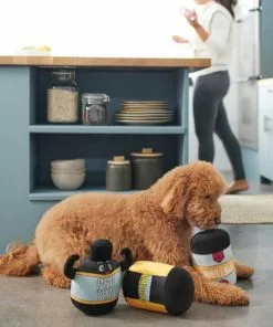 Frisco Protein Powder Plush Squeaky Dog Toy, 3 count 7 Frisco Protein Powder Plush Squeaky Dog Toy, 3 count -The Frisco Store 288925 PT3. SY630 V1638289658