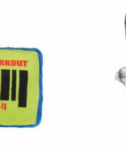 Frisco Protein Bar & Gym Membership Plush Cat Toy with Catnip -The Frisco Store 288951 PT2. SY630 V1638335189