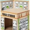 Frisco Yoga Studio Cardboard Cat House, 2-Story