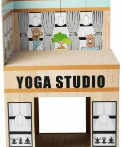 Frisco Yoga Studio Cardboard Cat House, 2-Story 8 Frisco Yoga Studio Cardboard Cat House, 2-Story -The Frisco Store 288965 PT2. SY630 V1638291621