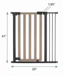 Frisco Wood & Metal Extra Tall Auto-close Dog Gate, 41-in 7 Frisco Wood & Metal Extra Tall Auto-close Dog Gate, 41-in -The Frisco Store 289330 PT1. SY630 V1632970601
