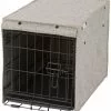 Frisco Faux linen Dog Crate Cover -The Frisco Store 289623 MAIN. SY630 V1644248981