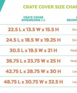 Frisco Faux linen Dog Crate Cover -The Frisco Store 289623 PT1. SY630 V1639162296