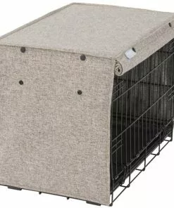 Frisco Faux linen Dog Crate Cover -The Frisco Store 289623 PT3. SY630 V1644249007