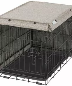Frisco Faux linen Dog Crate Cover -The Frisco Store 289623 PT4. SY630 V1644249011