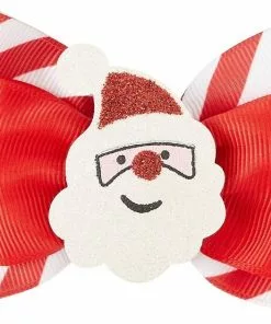 Frisco Removeable Santa & Stripes Collar Bow, XS/SM -The Frisco Store 289829 PT3. SY630 V1632185219