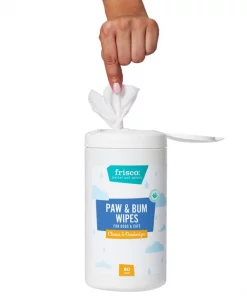 Frisco Deodorizing Paw & Bum Waterless Grooming Wipes for Dogs & Cats -The Frisco Store 291593 PT3. SY630 V1627306915
