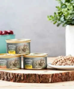 American Journey||Frisco American Journey Minced Poultry in Gravy Grain-Free Canned Food + Frisco Cat Tracks Butterfly Cat Toy -The Frisco Store 292620 PT2. SY630 V1620011536