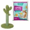 Frisco Cactus Scratching Post, 22-in + Multi-Cat Unscented Clumping Clay Cat Litter -The Frisco Store 293020 MAIN. SY630 V1619982140
