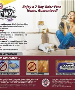 Frisco||Arm & Hammer Litter Frisco Plush, Teaser, Ball & Tri-Tunnel Toy with Catnip + Arm & Hammer Litter Clump & Seal Multi-Cat Scented Clumping Clay Cat Litter -The Frisco Store 293064 PT4. SY630 V1620007036