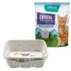 Nature's Miracle||Frisco Nature's Miracle Disposable Litter Box + Frisco Summer Clean Scented Non-Clumping Crystal Cat Litter -The Frisco Store 293376 MAIN. SY630 V1620009142