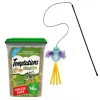 Temptations||Frisco Temptations Mixups Catnip Fever Treats + Frisco Bird Teaser with Feathers Cat Toy, Blue -The Frisco Store 293912 MAIN. SY630 V1620084164