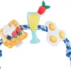 Frisco Brunch Breakfast Favorites Plush with Rope Squeaky Dog Toy -The Frisco Store 297236 MAIN. SY630 V1642086174