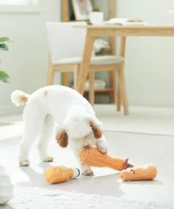 Frisco Brunch Salt, Pepper & Hot Sauce Plush Squeaky Dog Toy, 3 count -The Frisco Store 297242 PT2. SY630 V1642088957