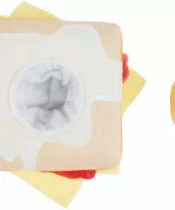 Frisco Brunch Egg in Hole 2-in-1 Plush Squeaky Dog Toy -The Frisco Store 297246 PT2. SY630 V1642088860