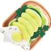 Frisco Brunch Avocado Toast Plush Squeaky Dog Toy
