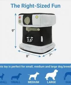 Frisco Brunch Espresso Machine Hide & Seek Puzzle Plush Squeaky Dog Toy 7 Frisco Brunch Espresso Machine Hide & Seek Puzzle Plush Squeaky Dog Toy -The Frisco Store 297258 PT1. SY630 V1643916699