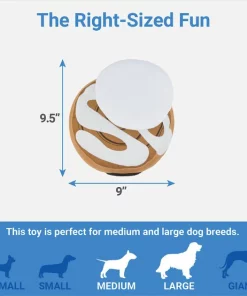 Frisco Brunch Cinnamon Roll Jumbo Plush Squeaky Dog Toy -The Frisco Store 297260 PT1. SY630 V1643916682