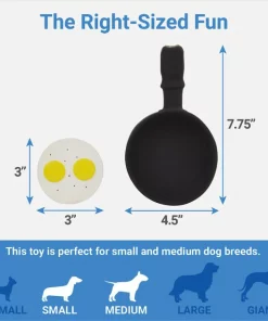 Frisco Brunch Breakfast Skillet Latex Squeaky Dog Toy, 2 count -The Frisco Store 297264 PT1. SY630 V1643916399