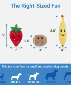 Frisco Brunch Acai Bowl Hide & Seek Puzzle Plush Squeaky Dog Toy -The Frisco Store 297268 PT2. SY630 V1643916713