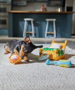 Frisco Brunch Breakfast in Bed Hide & Seek Puzzle Plush Squeaky Dog Toy -The Frisco Store 297282 PT3. SY630 V1642088003