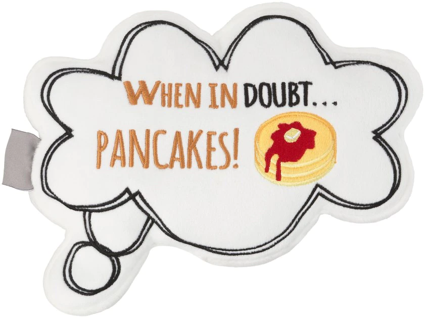 Frisco Brunch Thought Bubble Plush Squeaky Dog Toy 5 Frisco Brunch Thought Bubble Plush Squeaky Dog Toy - Image 3