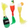 Frisco Brunch Bottomless Mimosas Plush Cat Toy with Catnip, 3 count 2 Frisco Brunch Bottomless Mimosas Plush Cat Toy with Catnip, 3 count -The Frisco Store 297288 MAIN. SY630 V1642086393
