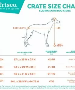 Frisco Heavy Duty Enhanced Lock Sliding Double Door Fold & Carry Wire Dog Crate & Mat Kit, 54 inch 11 Frisco Heavy Duty Enhanced Lock Sliding Double Door Fold & Carry Wire Dog Crate & Mat Kit, 54 inch -The Frisco Store 297463 PT2. SY630 V1633114604